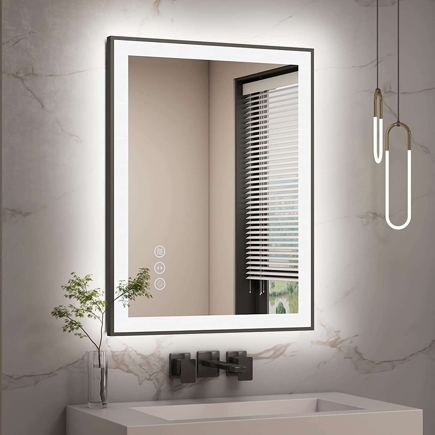 Framed mirror