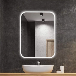 Curved Dimmable LED Mirror